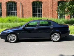 Blau Gebraucht 1999 Alfa Romeo 166 Progression Limousine | 5.200 € (Etwas zu teuer)