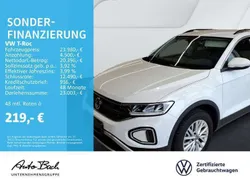 Weiß (pure white) Gebraucht 2024 VW T-Roc Life SUV | 23.980 € (Fairer Preis)