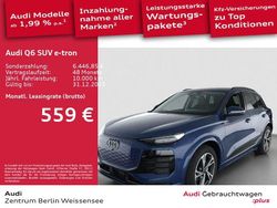 Ascariblau metallic Gebraucht 2025 Audi Q6 e-tron Ambiente SUV | 70.989 € (Superpreis)