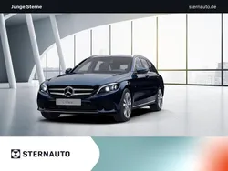 Cavansitblau metallic Gebraucht 2019 Mercedes C300e Avantgarde Kombi | 23.800 € (Guter Preis)