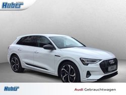 Weiß metallic Gebraucht 2021 Audi e-tron Advanced SUV | 48.980 €