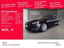 Brillantschwarz/brillantschwar Gebraucht 2022 Audi A5 Coupé | 31.350 € (Superpreis)