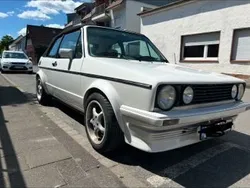 Weiß Gebraucht 1984 VW Golf Cabriolet Cabrio | 7.190 €