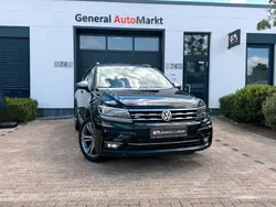 Schwarz Gebraucht 2021 VW Tiguan Allspace R-line SUV | 33.400 € (Teuer)
