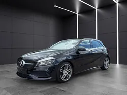 Schwarz Gebraucht 2016 Mercedes A180 AMG line Limousine | 16.790 € (Fairer Preis)