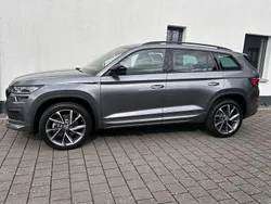 Grau Gebraucht 2024 Skoda Kodiaq SportLine SUV | 45.500 € (Fairer Preis)