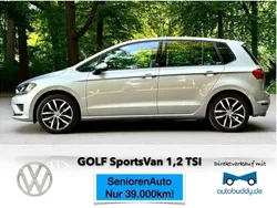 Tungsten silver metallic Gebraucht 2017 VW Golf Sportsvan Sound Van / Kleinbus | 13.950 € (Guter Preis)