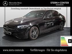 Metalliclack obsidianschwarz Gebraucht 2025 Mercedes C200 AMG Limousine | 45.439 € (Teuer)