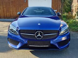 Blau Gebraucht 2017 Mercedes C300 AMG line Coupé | 24.900 € (Fairer Preis)
