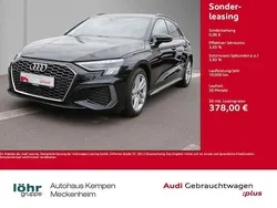 Mythosschwarz metallic Gebraucht 2024 Audi A3 S-Line | 31.770 € (Guter Preis)