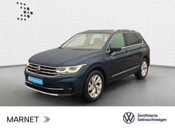 Nightshade blue metallic Gebraucht 2021 VW Tiguan Elegance SUV | 30.590 € (Fairer Preis)