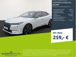Perlmutt weiß Gebraucht 2023 DS Automobiles DS4 Performance Line Plus Limousine | 27.990 € (Fairer Preis)