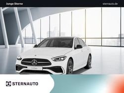 Unilack polarweiß Gebraucht 2025 Mercedes C180 AMG line Limousine | 42.959 € (Etwas zu teuer)