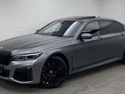 Frozen bluestone metallic Gebraucht 2022 BMW 750L Executive Limousine | 75.880 €