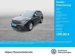 Schwarz Gebraucht 2024 VW Tiguan Allspace Life SUV | 32.939 € (Superpreis)