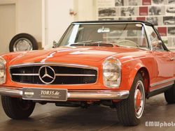 Db 574 rotorange Gebraucht 1964 Mercedes 230 Cabrio | 114.999 €