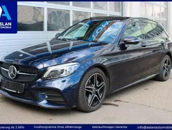Blau Gebraucht 2019 Mercedes C220 AMG line Limousine | 18.980 € (Fairer Preis)