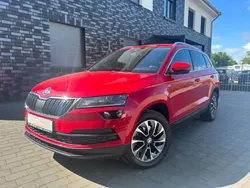 Velvet rot metallic Gebraucht 2020 Skoda Karoq Drive SUV | 23.499 € (Guter Preis)