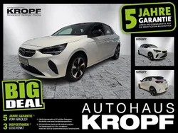 Jade weiss/arktis weiss Gebraucht 2022 Opel Corsa-e Elegance Kleinwagen | 16.290 € (Fairer Preis)