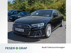 Mythoschwarz metallic Gebraucht 2023 Audi A8 Ambiente Limousine | 64.990 €