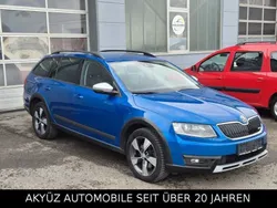 Blau Gebraucht 2016 Skoda Octavia Scout 4x4 Kombi | 14.900 € (Fairer Preis)