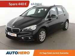 Schwarz Gebraucht 2017 BMW 218 Active Tourer Luxury Line Van / Kleinbus | 17.340 € (Fairer Preis)