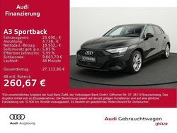 Schwarz Gebraucht 2022 Audi A3 Sportback e-tron Performance Kleinwagen | 23.690 € (Fairer Preis)