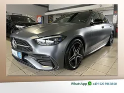 Manufaktur selenitgrau magno Gebraucht 2022 Mercedes C300 AMG line Limousine | 45.850 €
