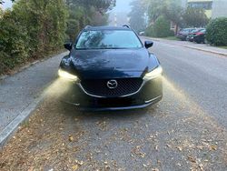 Blau Gebraucht 2018 Mazda 6 Exclusive-Line Kombi | 15.500 € (Etwas zu teuer)