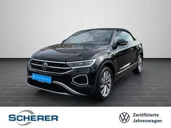 Deep black perleffekt / schwar Gebraucht 2024 VW T-Roc Cabriolet Move Cabrio | 31.850 € (Fairer Preis)