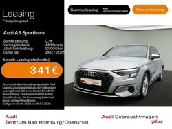 Silber Gebraucht 2024 Audi A3 Sportback e-tron Advanced Limousine | 36.870 € (Teuer)