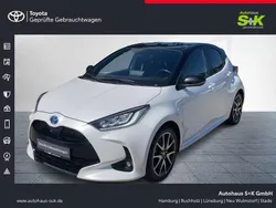 Weiß Gebraucht 2020 Toyota Yaris Hybrid Style Kleinwagen | 18.880 € (Fairer Preis)