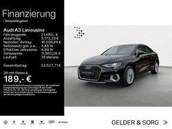 Brillantschwarz Gebraucht 2022 Audi A3 Advanced Plus Limousine | 21.480 € (Guter Preis)