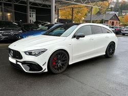 Weiß Gebraucht 2022 Mercedes CLA45 AMG Shooting Brake AMG Kombi | 49.690 € (Fairer Preis)