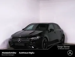Unilack nachtschwarz Gebraucht 2024 Mercedes A220 AMG Limousine | 41.269 € (Etwas zu teuer)