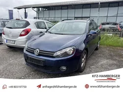 Blau Gebraucht 2010 VW Golf VI Comfortline Kombi | 1.990 € (Superpreis)