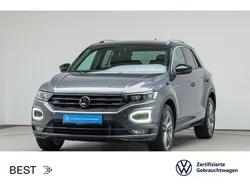 Indiumgrau metallic/schwarz Gebraucht 2021 VW T-Roc R-line SUV | 25.499 € (Guter Preis)