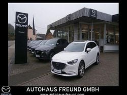 Rhodium white Gebraucht 2024 Mazda 6 Takumi-Line Kombi | 31.490 € (Fairer Preis)