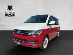 Rot / weiß (2farbenlackierun Gebraucht 2017 VW T6 Highline Van | 38.900 € (Fairer Preis)