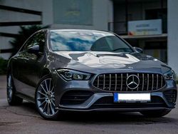Grau Gebraucht 2021 Mercedes CLA200 AMG line Coupé | 30.800 € (Fairer Preis)