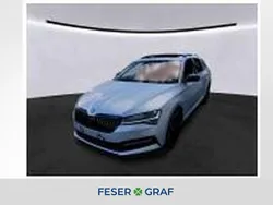 Brilliantsilber metallic Gebraucht 2022 Skoda Superb SportLine Kombi | 32.940 € (Fairer Preis)