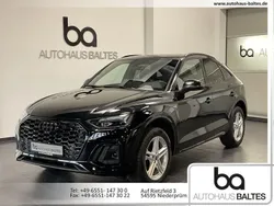 Mythosschwarz met. Gebraucht 2023 Audi Q5 Sportback S-Line SUV | 46.850 € (Guter Preis)