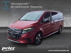 Hyazinthrot metallic Gebraucht 2024 Mercedes EQV300 Van / Kleinbus | 50.990 € (Fairer Preis)
