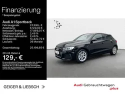 Mythosschwarz metallic Gebraucht 2024 Audi A1 Sportback Advanced Plus Kleinwagen | 23.999 € (Fairer Preis)