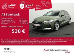 Distriktgrün metallic Gebraucht 2025 Audi A3 Advanced Plus Limousine | 38.470 € (Guter Preis)