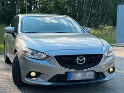 Silber Gebraucht 2014 Mazda 6 Prime-Line Kombi | 8.199 € (Guter Preis)