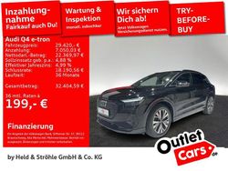 Mythosschwarz metallic Gebraucht 2022 Audi Q4 e-tron Sport SUV | 29.420 € (Superpreis)