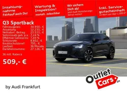 Mythosschwarz metallic Gebraucht 2022 Audi Q3 S-Line SUV | 34.950 € (Fairer Preis)