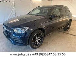 Blue metallic Gebraucht 2021 Mercedes GLC300e AMG line SUV | 33.950 € (Fairer Preis)