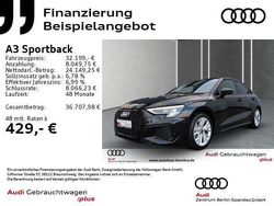 Mythosschwarz metallic Gebraucht 2024 Audi A3 S-Line Limousine | 32.199 € (Fairer Preis)